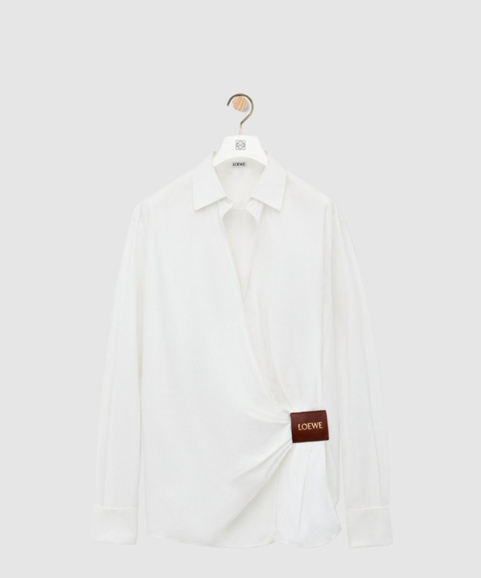 [LOEWE-로에베]드레이프 셔츠 코튼