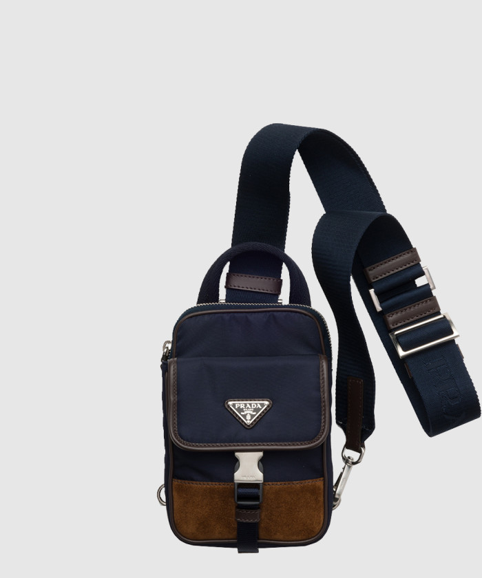 [PRADA-프라다]리나일론 및 가죽 스마트폰 케이스 2ZH194