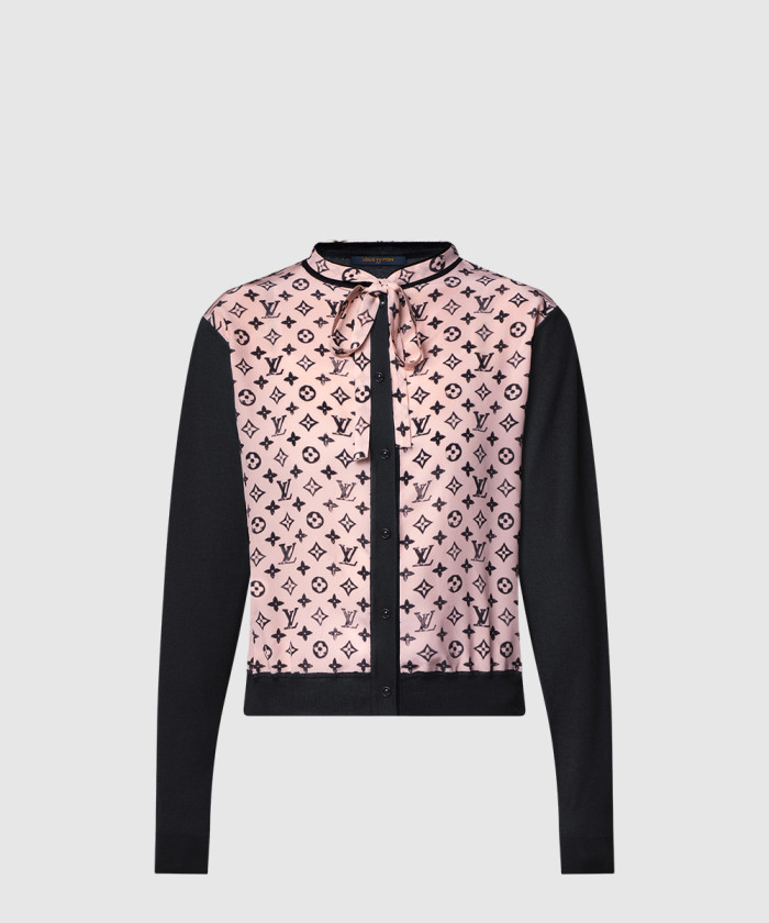 [LOUIS VUITTON-루이비통]모노그램 프런트 가디건 1AIATV