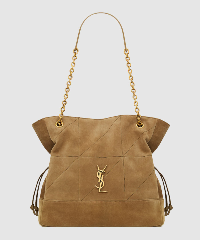 [SAINT LAURENT-생로랑]스웨이드 소재 jamie 스몰 쇼퍼 833948