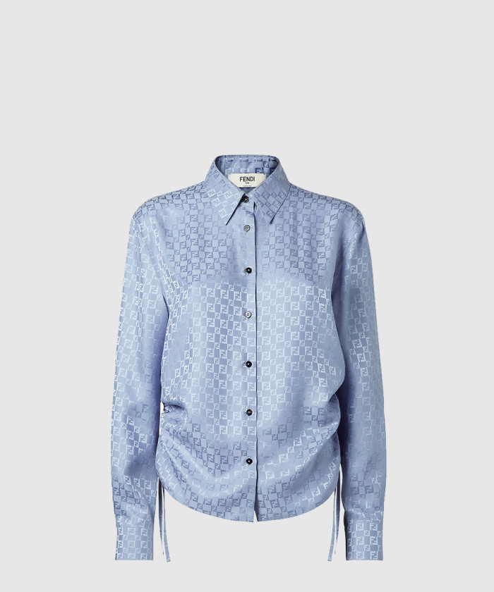 [FENDI-펜디]실크 FF 자카드 셔츠 FS8272