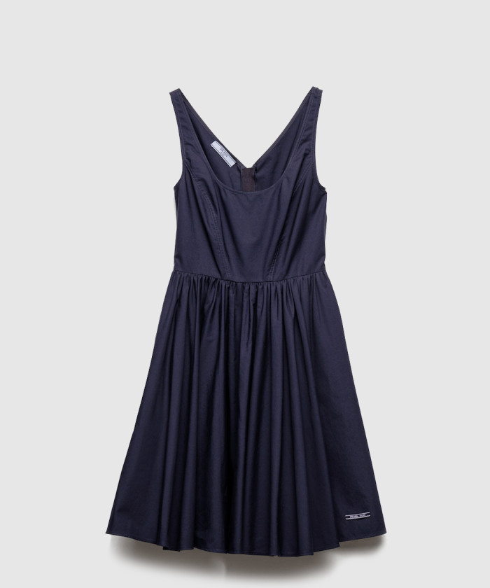 [PRADA-프라다]코튼 캔버스 드레스 P3O56