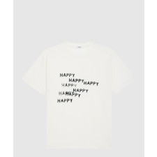 [CELINE-셀린느]Happy Happy 루즈 코튼 저지 티셔츠 RX06F6