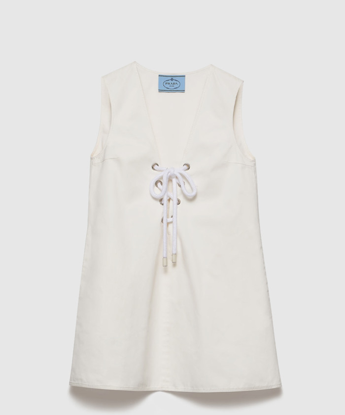 [PRADA-프라다]올드 새틴 미니드레스 P3P00