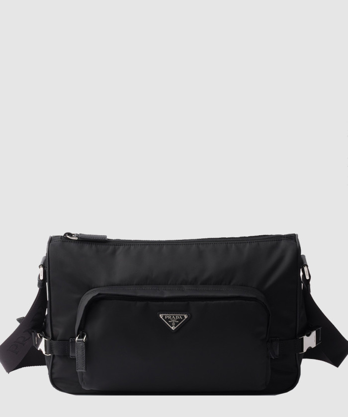 [PRADA-프라다]라지 리나일론 및 사피아노 가죽 숄더백 2VH191