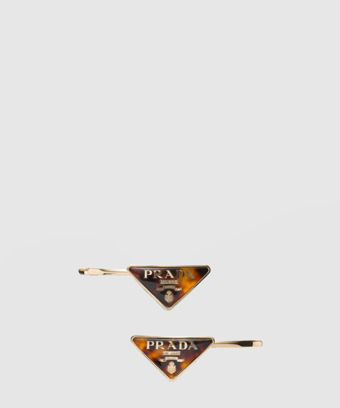 [PRADA-프라다]플렉시글라스 헤어 클립 1IF692
