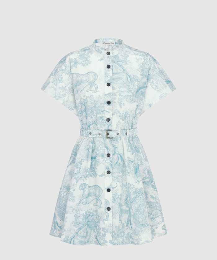 [DIOR-디올]Dioriviera 쇼트 셔츠 드레스 541D1