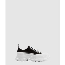 [MCQUEEN-알렉산더맥퀸]슬릭 레이스업 스니커즈 633902