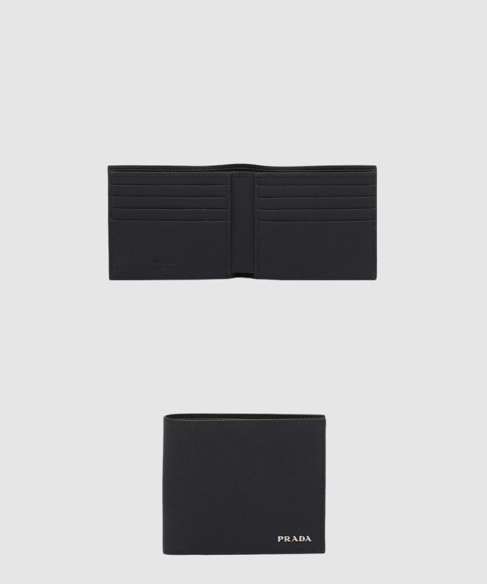 [PRADA-프라다]사피아노 레더 투톤 반지갑 2MO513
