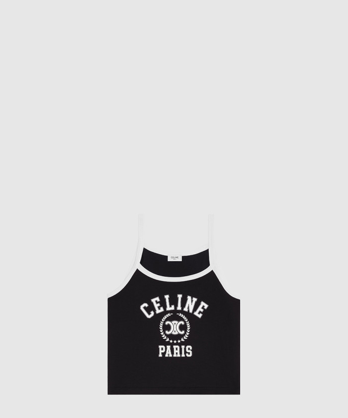 [CELINE-셀린느]탱크 탑 코튼 저지 RX0AQ6