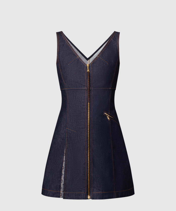 [LOUIS VUITTON-루이비통]데님 미니 드레스 1AI136