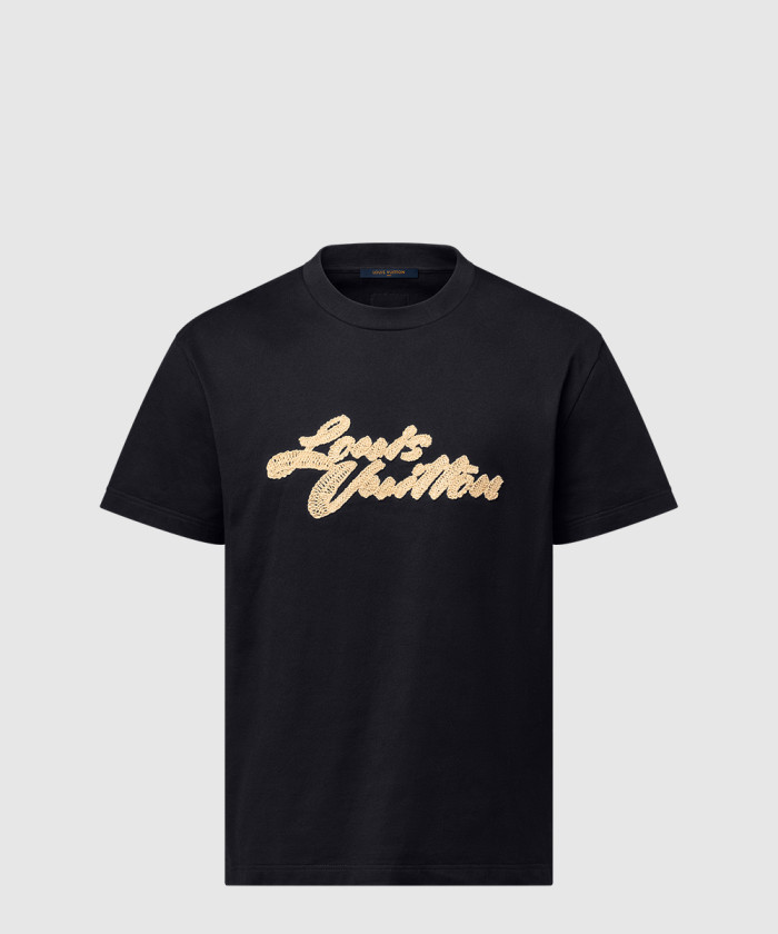 [LOUIS VUITTON-루이비통]엠브로이더드 시그니처 티셔츠 1AHW92