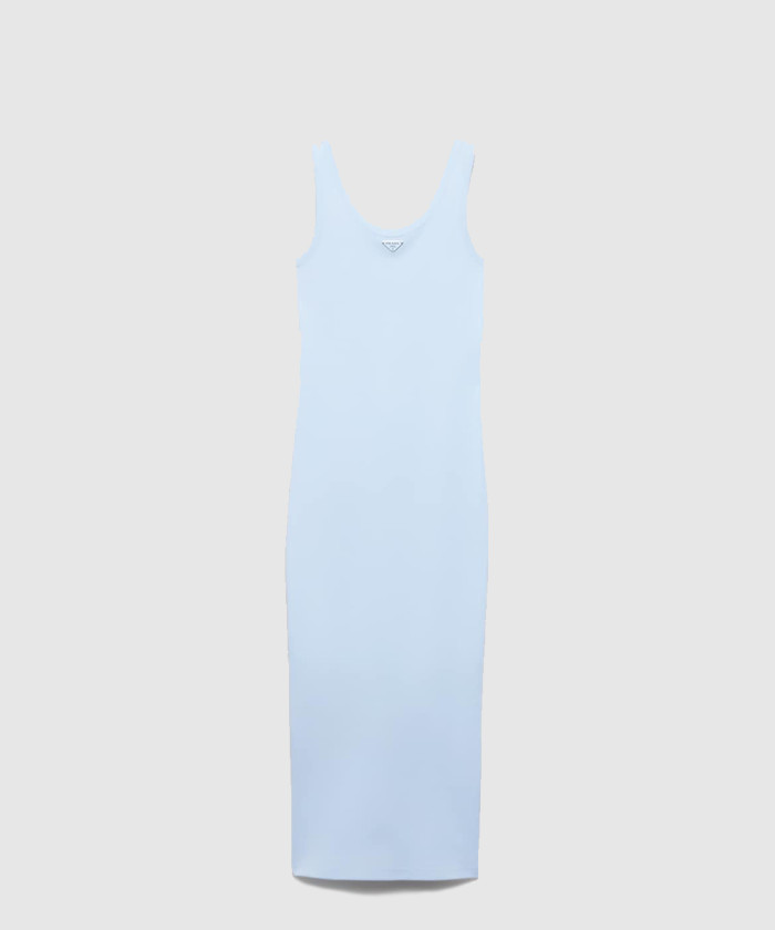 [PRADA-프라다]골지 니트 코튼 드레스 33591