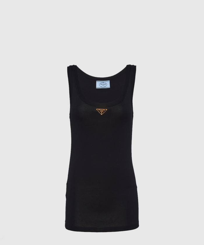 [PRADA-프라다]립 니트 저지 탱크 탑 39546X