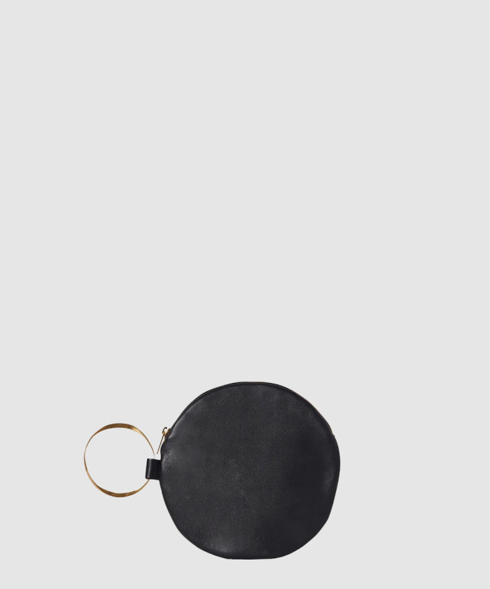 [THE ROW-더로우]가죽 라운드 브레이슬릿 클러치 W1794L