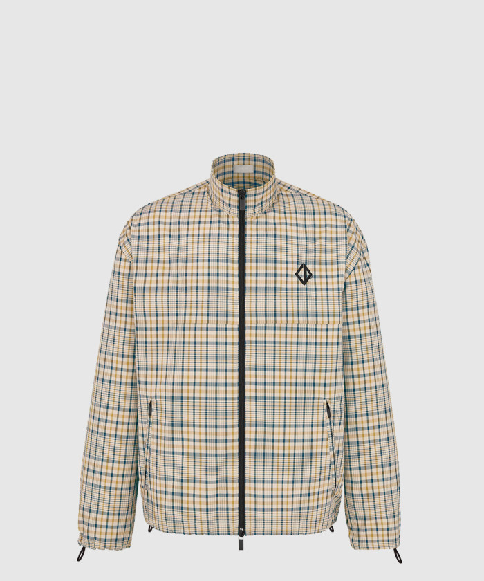 [DIOR-디올]CD Diamond 자수 지퍼 셔츠 593C5