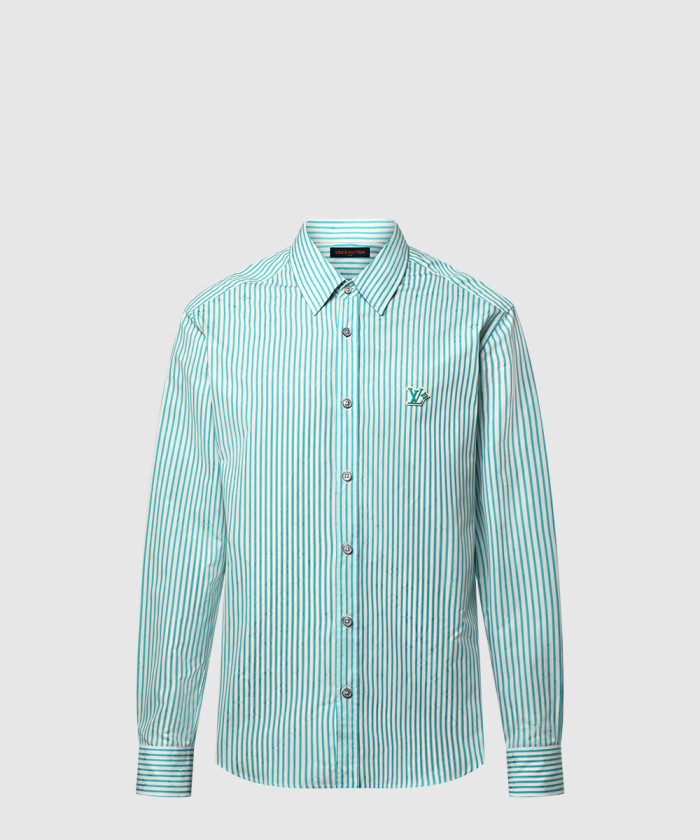 [LOUIS VUITTON-루이비통]모노그램 스트라이프드 셔츠 1AHVXE